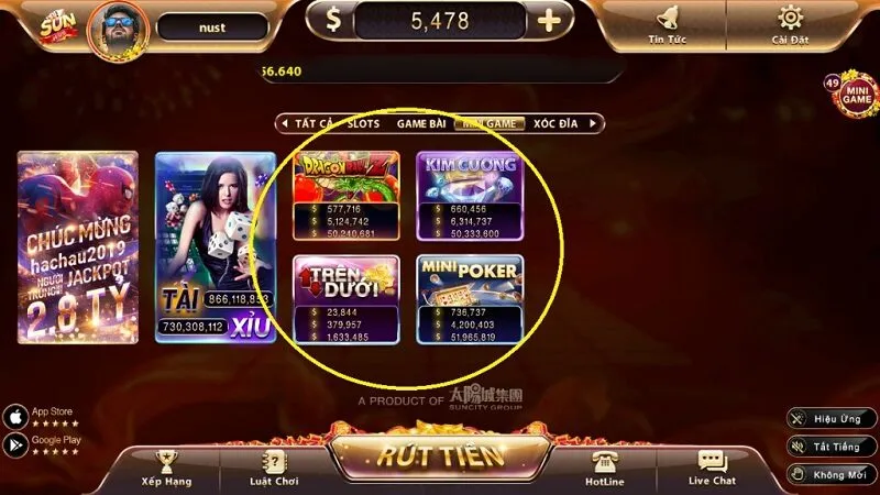 Game bài Sunwin có gì? Game bài Sunwin có gì?