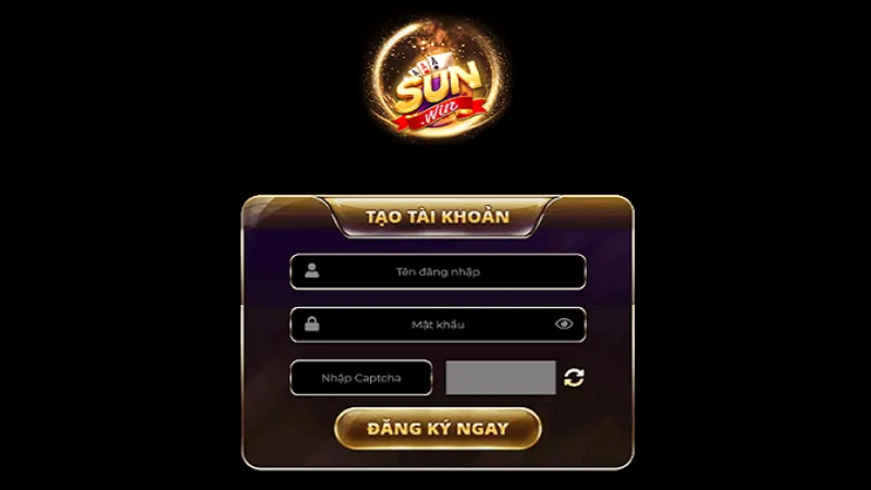 Hướng dẫn thao tác đăng nhập Sunwin